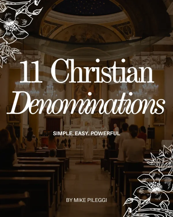 Teach 11 Different Christian Denominations in 2-4 Class Periods